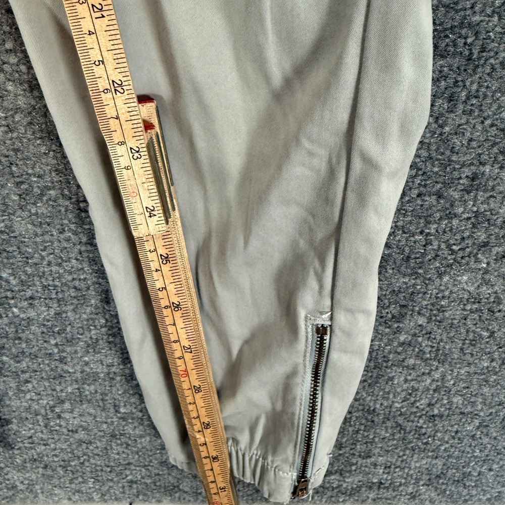 Incredibly Soft Light Gray Size 8 Long Women’s Utility Jogger Pants. - Picture 4 of 10